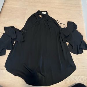 Amanda Uprichard off the shoulder top